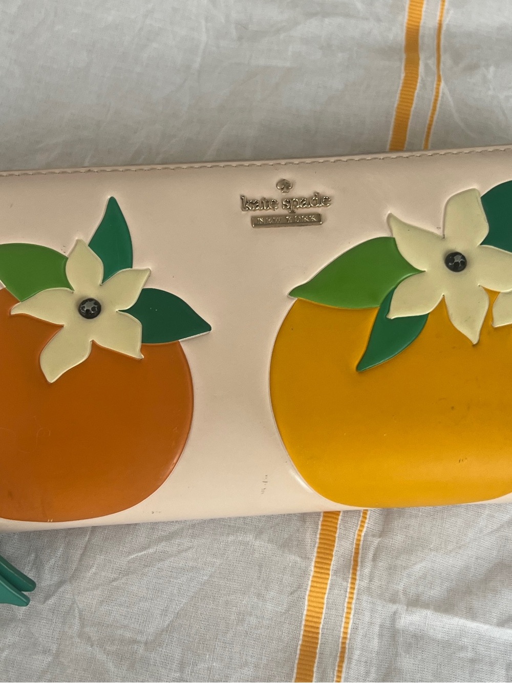 Kate Spade Spice Things Up Orange Blossom Lacey Wallet